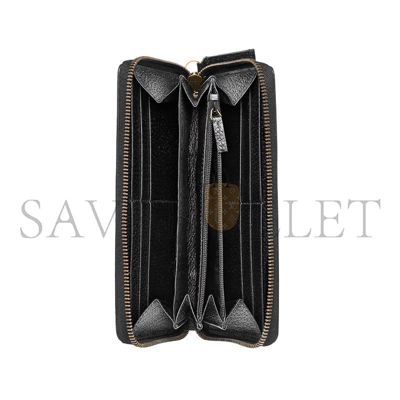 Gvc*1 animalier leather zip around wallet 523667 (19*10.5*2.5cm)